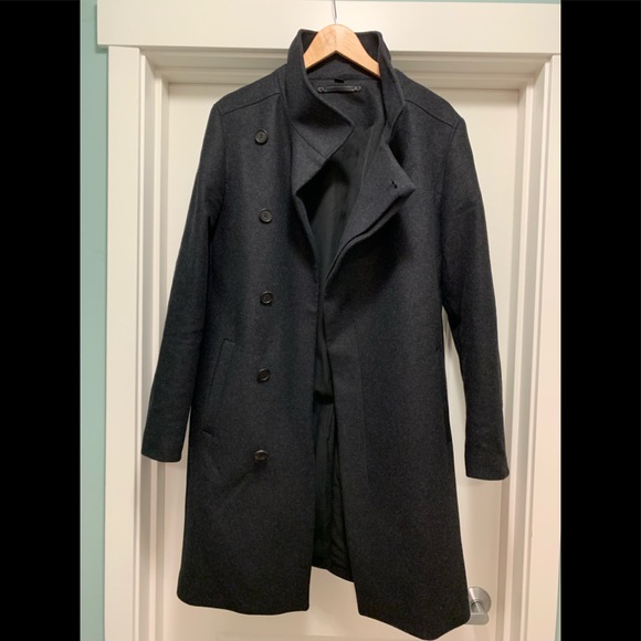 All Saints Other - Men’s All Saints Charcoal long coat